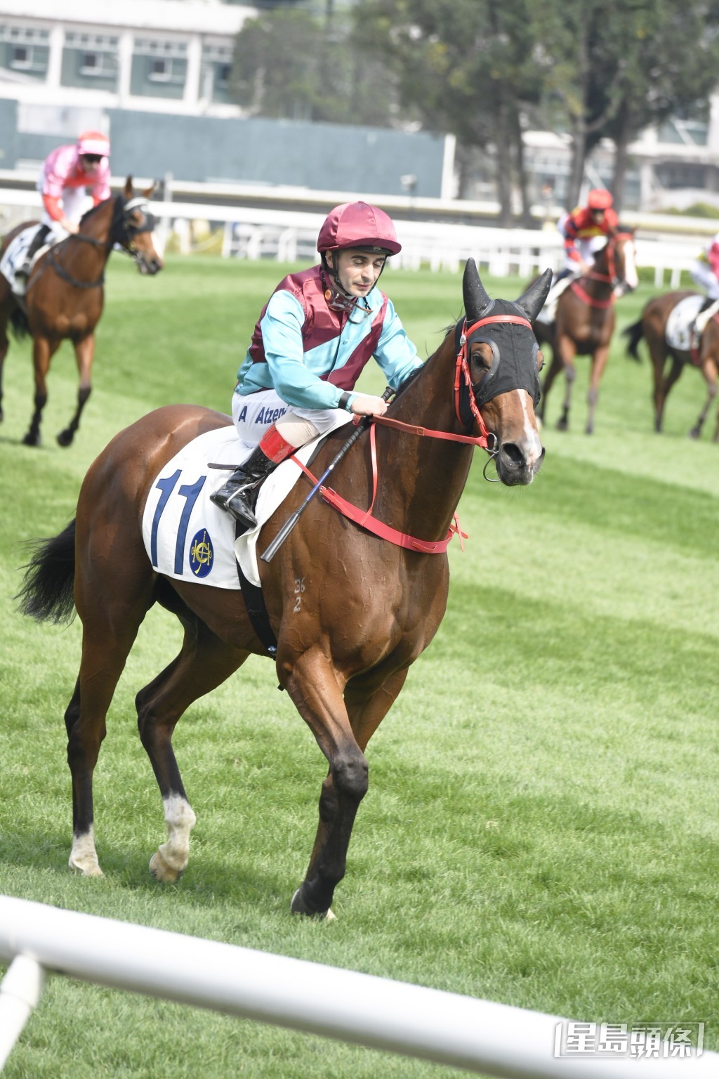 「丰功伟绩」上仗在田草千二米跑第三。