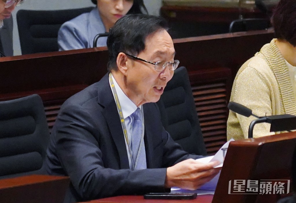 保險界立法會議員陳健波就施政報告提出相關建議。資料圖片 保險界立法會議員陳健波就施政報告提出相關建議。資料圖片