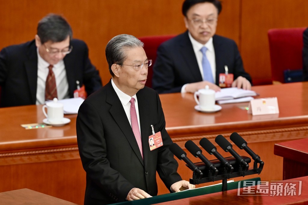 全國人大委員長趙樂際提到今年就將會制定反跨境腐敗法。