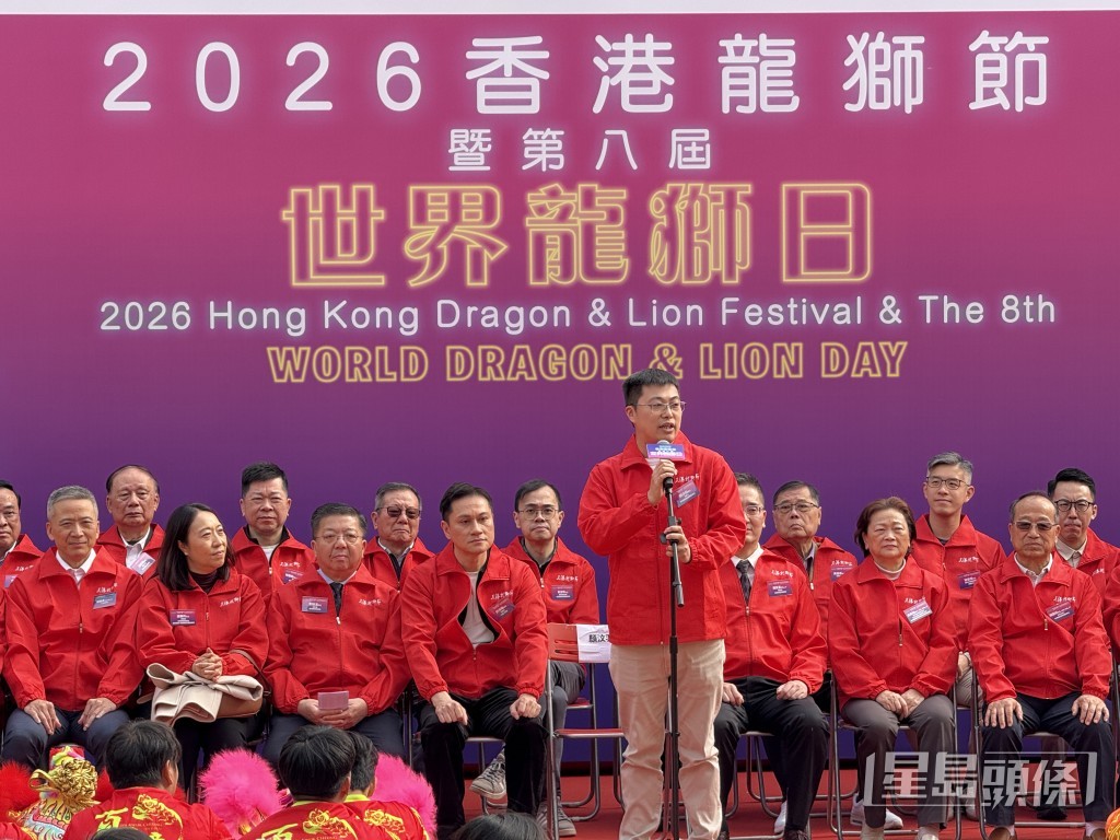 香港龍獅節籌備委員會召集人顏汶羽。