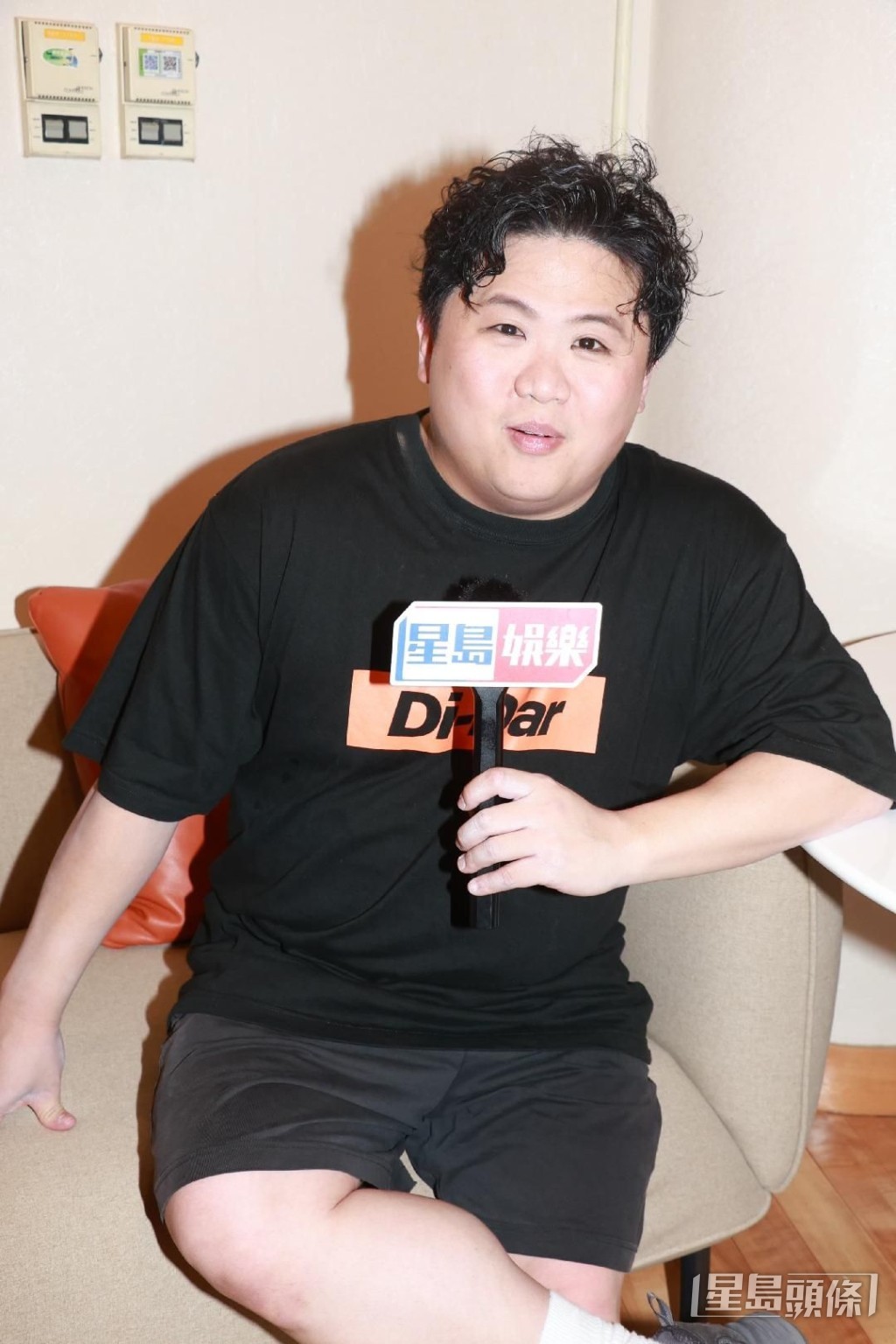 肥仔不懂回應保錡傳與菊梓喬情變傳聞。