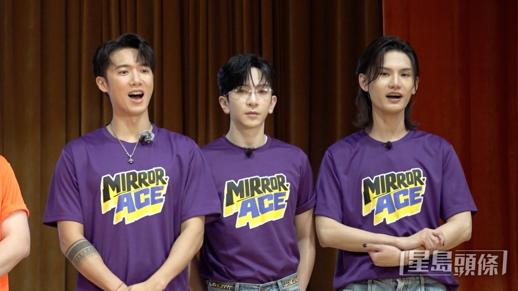 紫隊成員Stanley, Anson Lo, Jeremy。