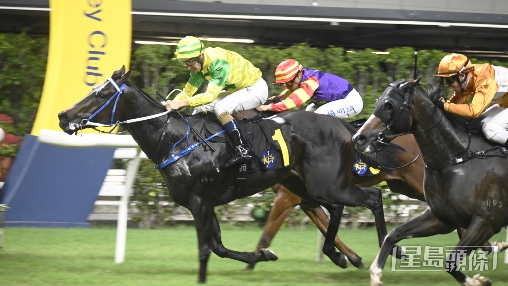 「贤心星」季初曾由希威森策骑，在田草千二得季军。