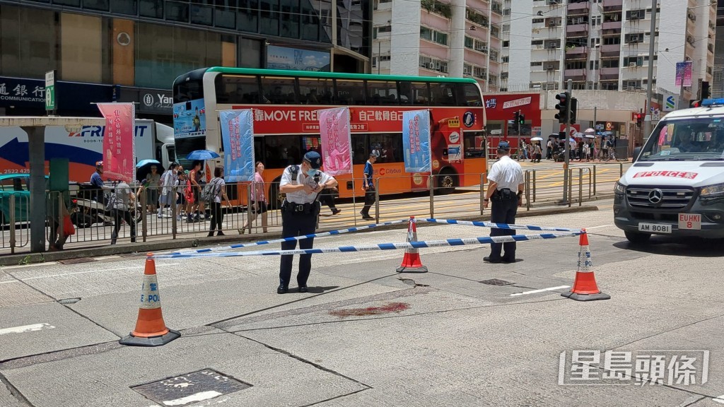警員圍封現場調查。