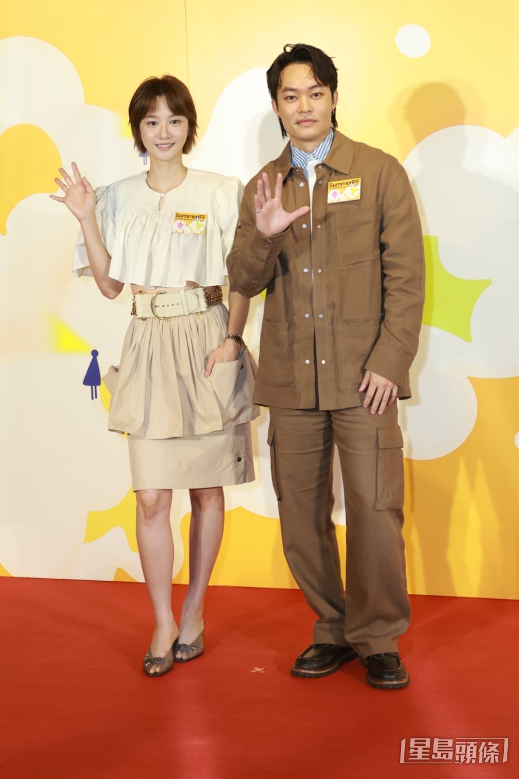 袁澧林和胡子彤都係影壇新貴。 袁澧林和胡子彤都係影壇新貴。