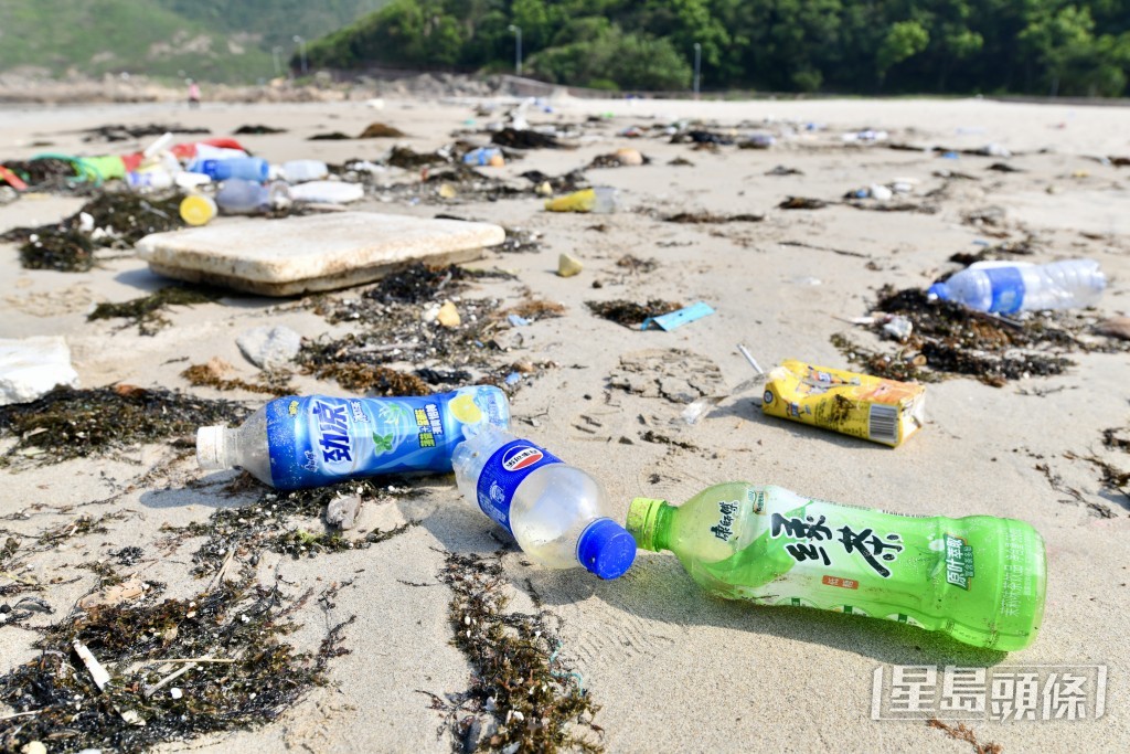 記者卻在營地發現不少垃圾,更有石頭圍著木炭的生火痕跡。盧江球攝 記者卻在營地發現不少垃圾,更有石頭圍著木炭的生火痕跡。盧江球攝