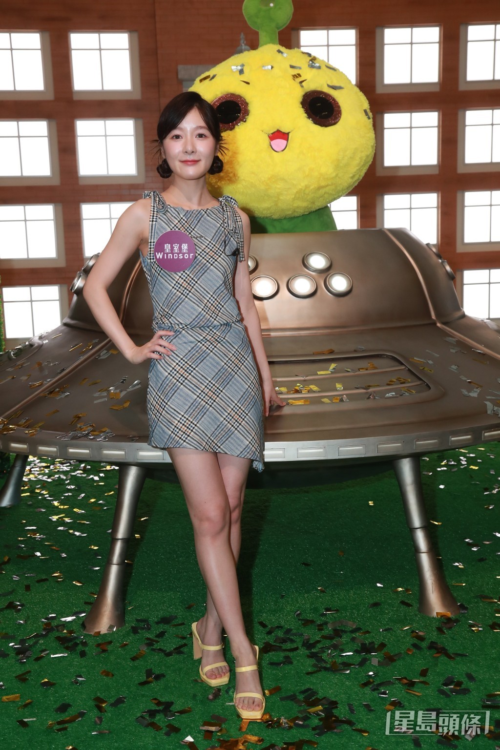 徐娇表示昨天来港前也很担心，因为在网上看到黄大仙水浸的片段，害怕情况会影响今天的活动。