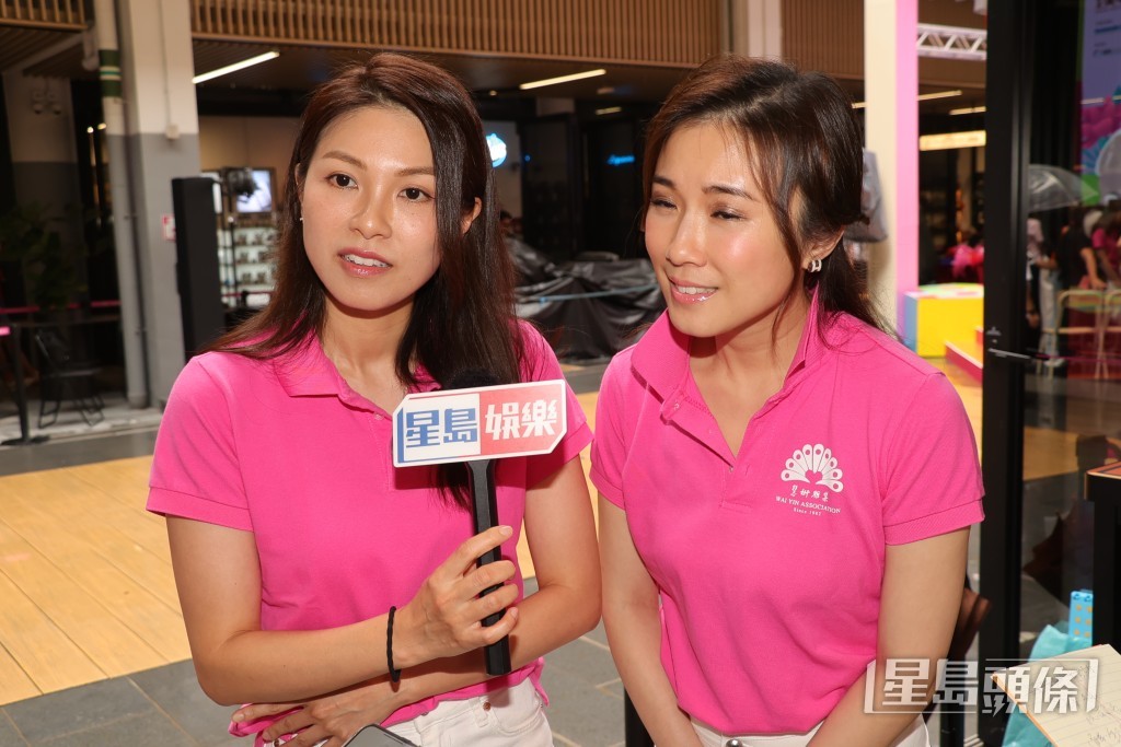 劉倩婷與李潔瑩表示對港姐加入慧妍，會跟足申請程序。