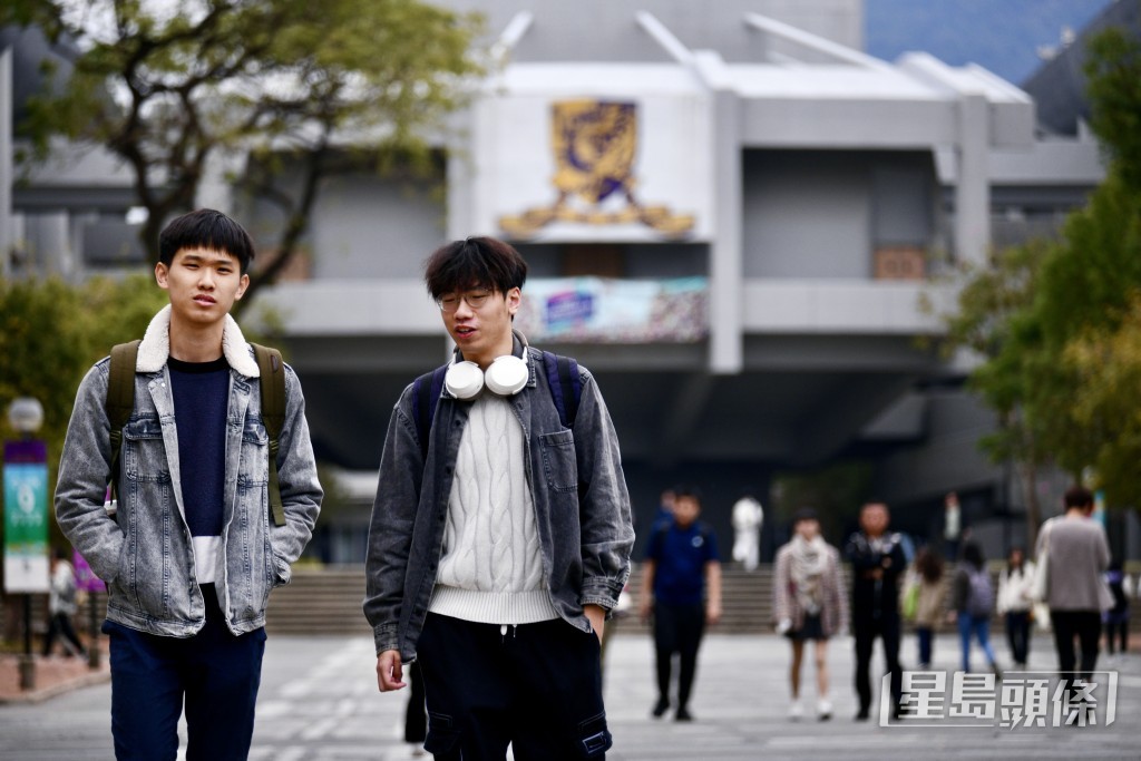 逐步放寛自資專上院校的內地生限額至40%。盧江球攝 逐步放寛自資專上院校的內地生限額至40%。盧江球攝