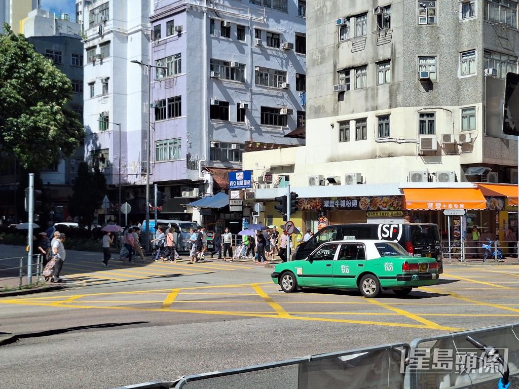 上月,大埔廣福道與寶鄉街交界的交通燈曾熄滅故障。 上月,大埔廣福道與寶鄉街交界的交通燈曾熄滅故障。