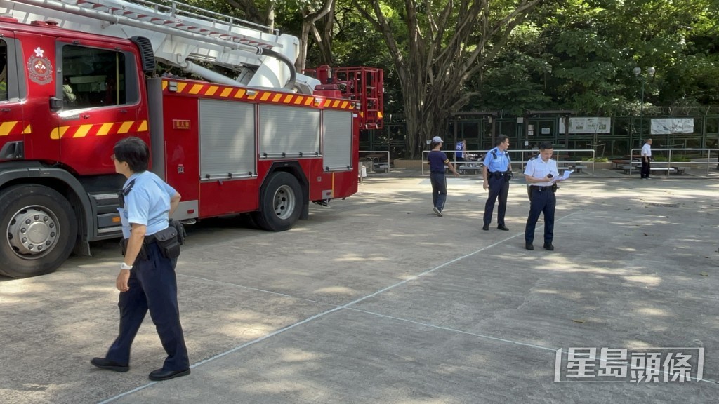 警員到場調查。