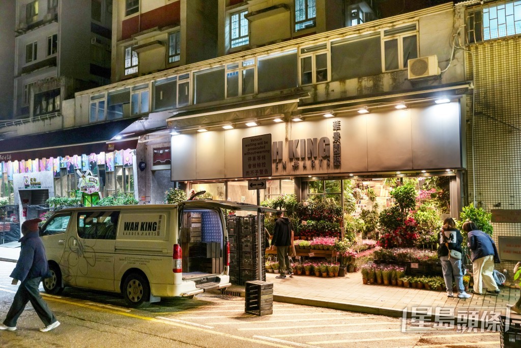 旺角花墟。何家豪摄