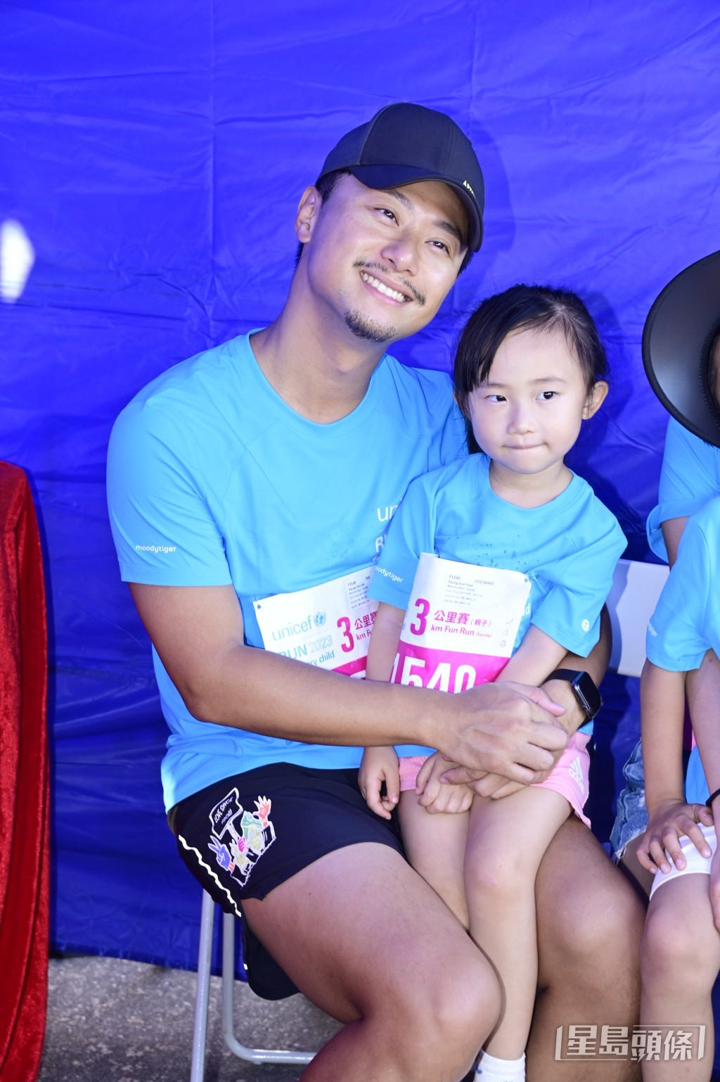 楊潮凱與5歲半女兒悅悅。 楊潮凱與5歲半女兒悅悅。