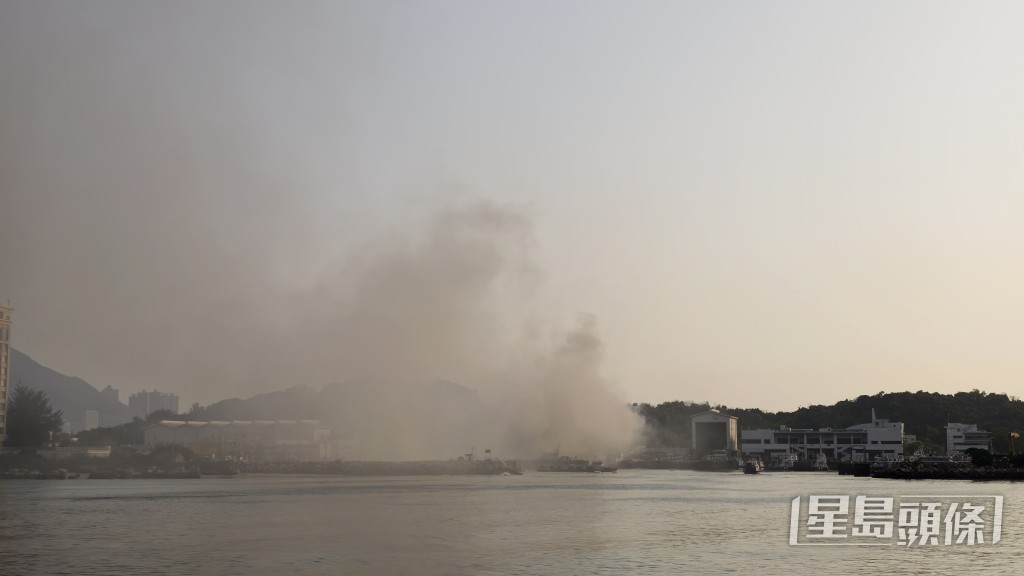 現場為昂船洲政府船塢。