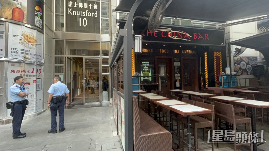 警員到場調查。