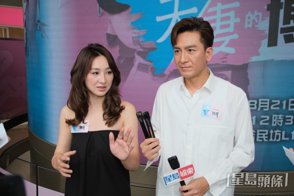 馬國明、高海寧合作得駕輕就熟。