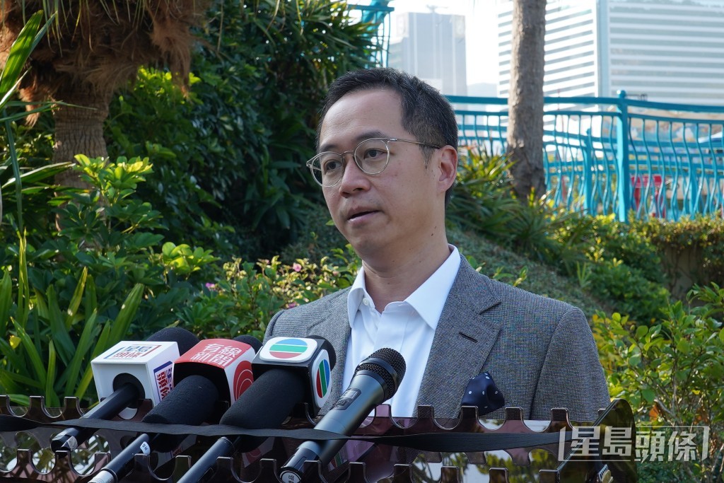 海洋公園於去年展開「歷險主題區」招標，龐建貽表示，將於今年第一季公布具體的招標結果。葉偉豪攝
