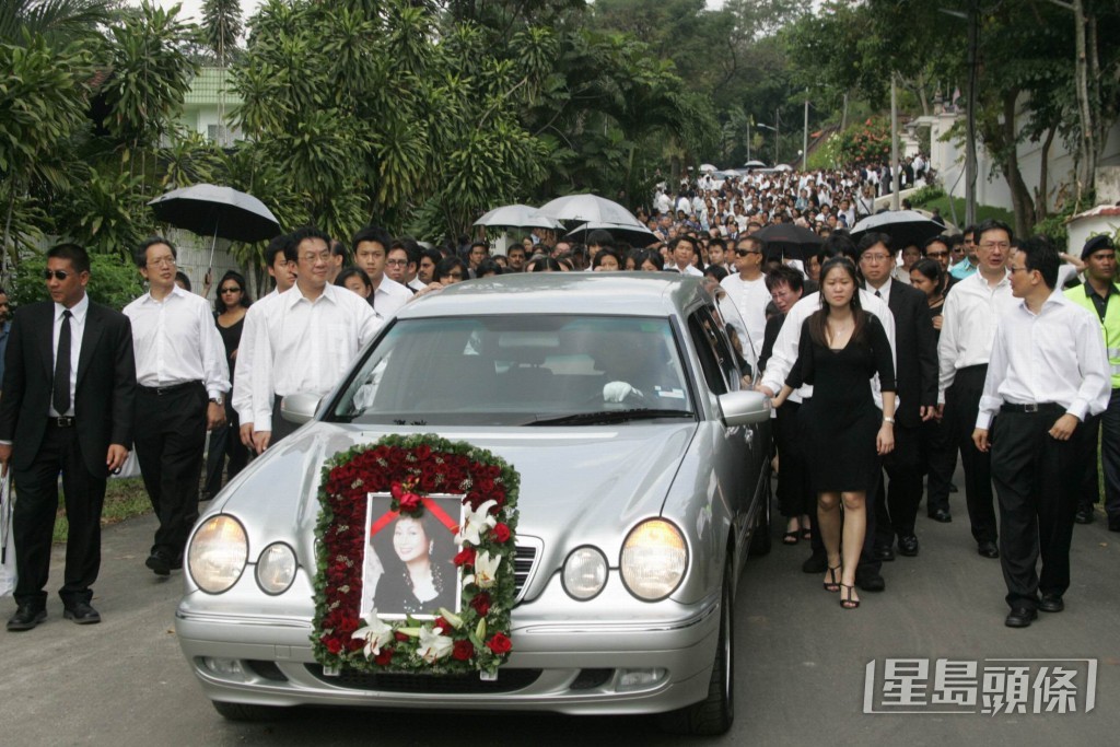 陈仪馨离世，丧礼在马来西亚举行。