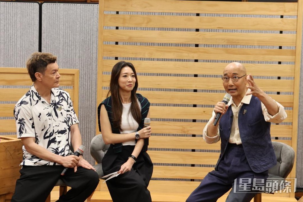 今日在李志剛和崔潔彤主持的節目中公布「金針獎」得主盧冠廷。