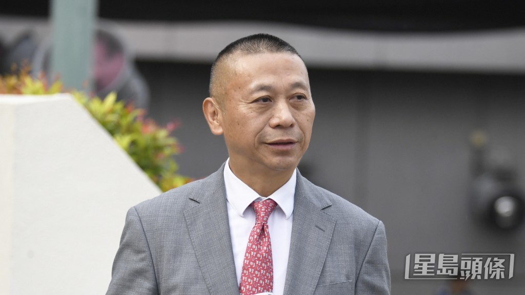 昨朝「凌登」出跳沈集成份外緊張，課後接馬並向鞍上人追問。