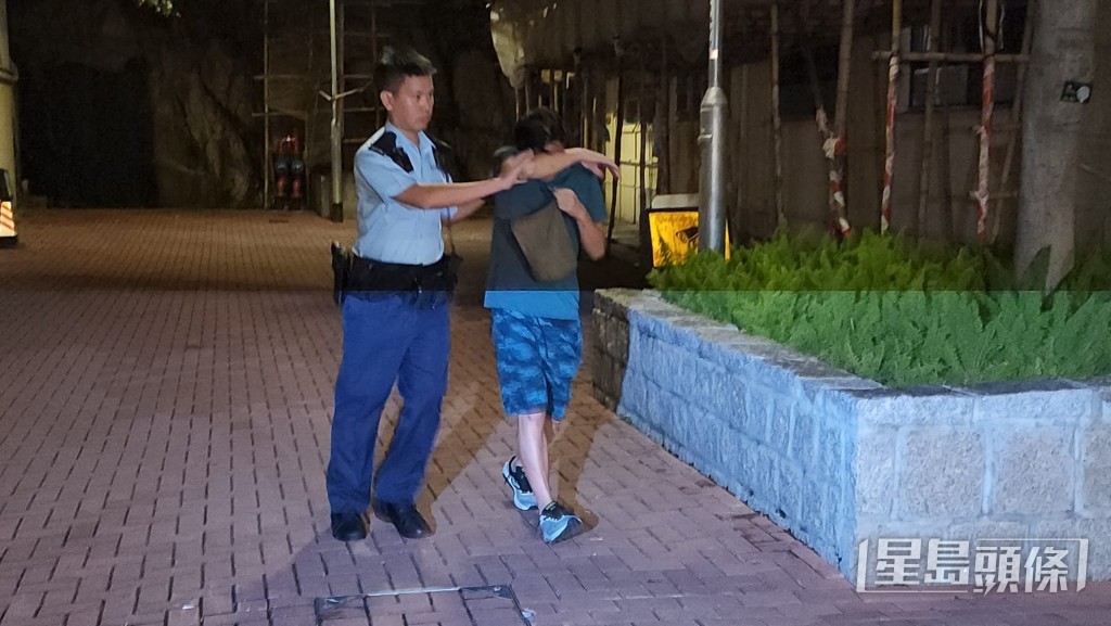 涉案男乘客涉襲擊的士司機。黎志偉攝