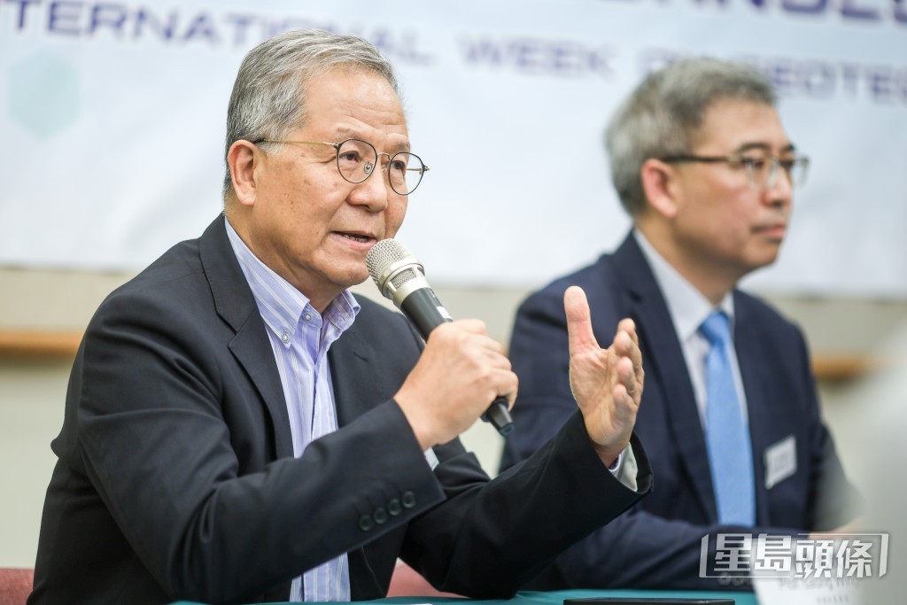 梁榮武建議本港發展低空經濟時,可藉助科技設備收集數據,高效率分析氣候變化,更好保障市民安全。 梁榮武建議本港發展低空經濟時,可藉助科技設備收集數據,高效率分析氣候變化,更好保障市民安全。