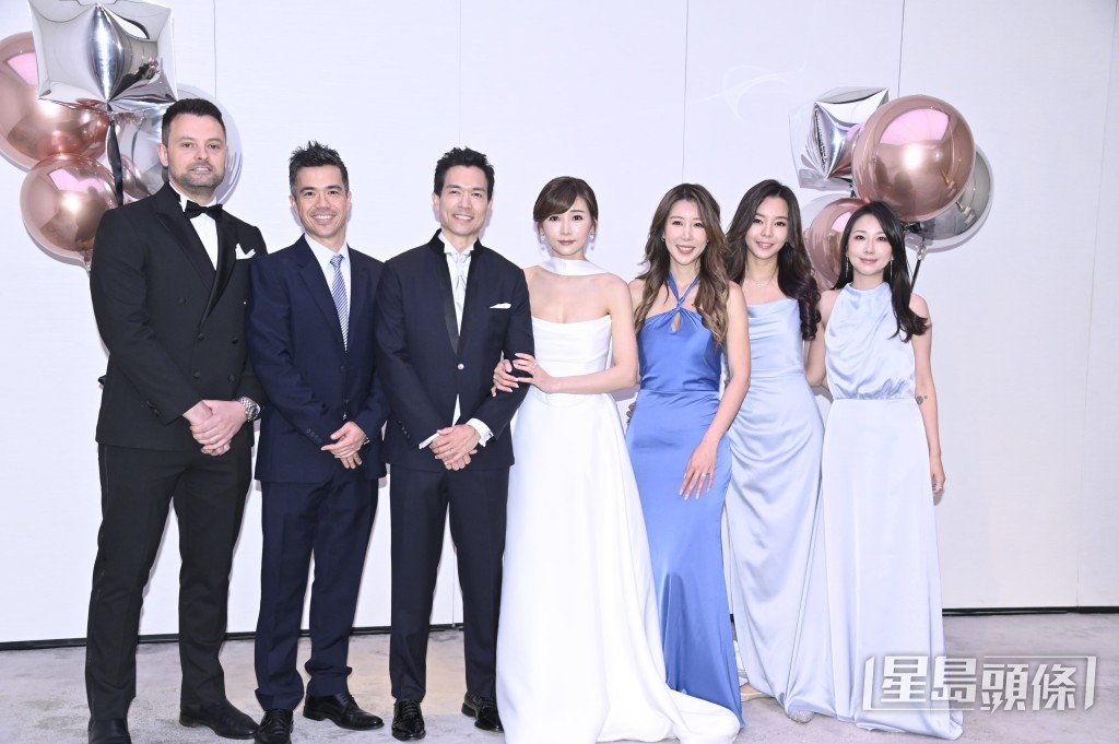 陳婉衡、余思霆為好友做姊妹。 陳婉衡、余思霆為好友做姊妹。