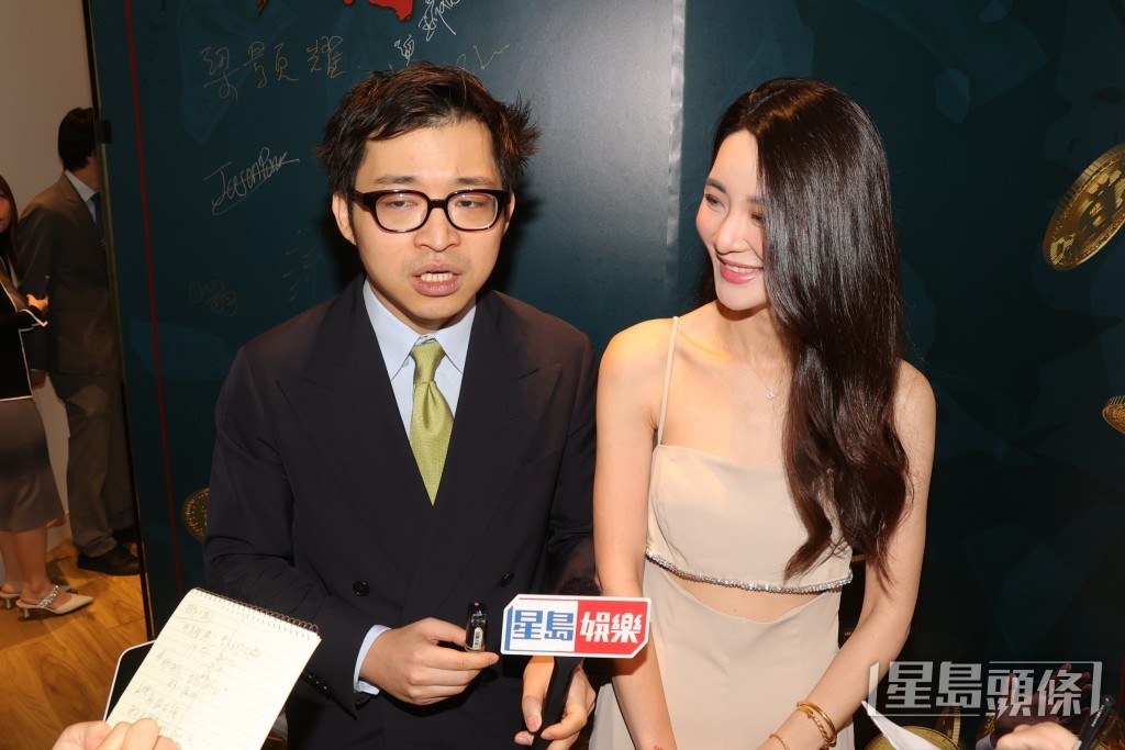 林作表示“现在都有睇楼,想在半山买个单位。” 林作表示“现在都有睇楼,想在半山买个单位。”