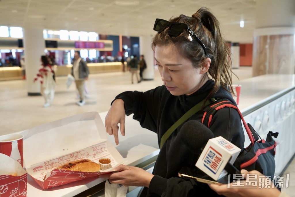 衛太形容，食物整體質素「偏貴但可接受 」。