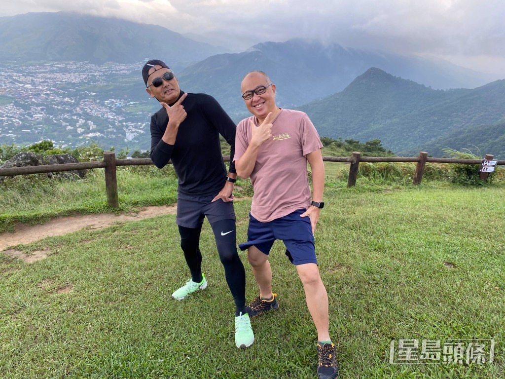 楊紹鴻感恩和發哥有緣合作，直至今日。