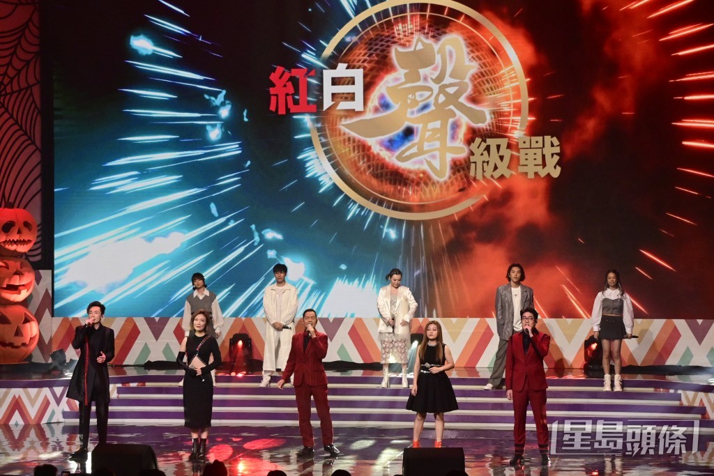 《中年好聲音》和《聲夢傳奇2》合唱《不再猶豫》。