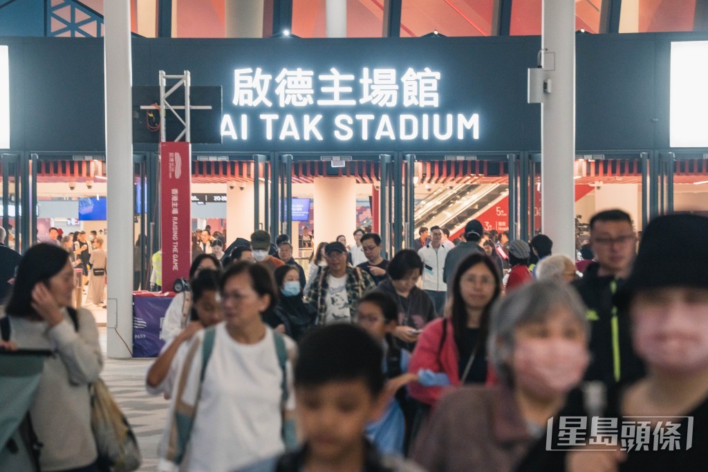 啟德體育園將於下月1日開幕。