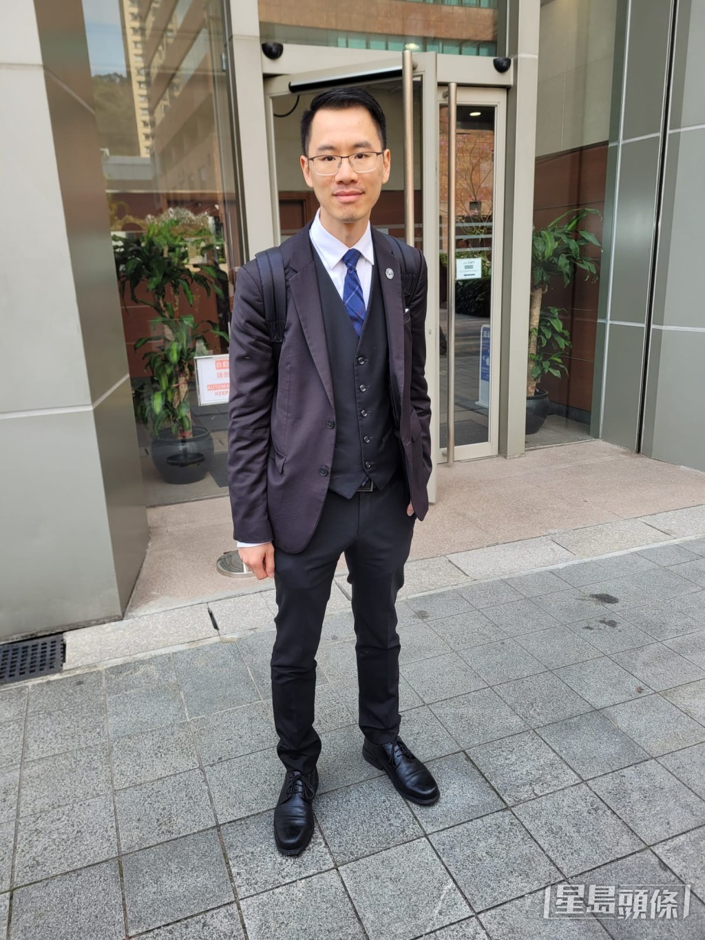 謝偉俊律師行派出江迪智（圖）作為王青霞的代表律師。