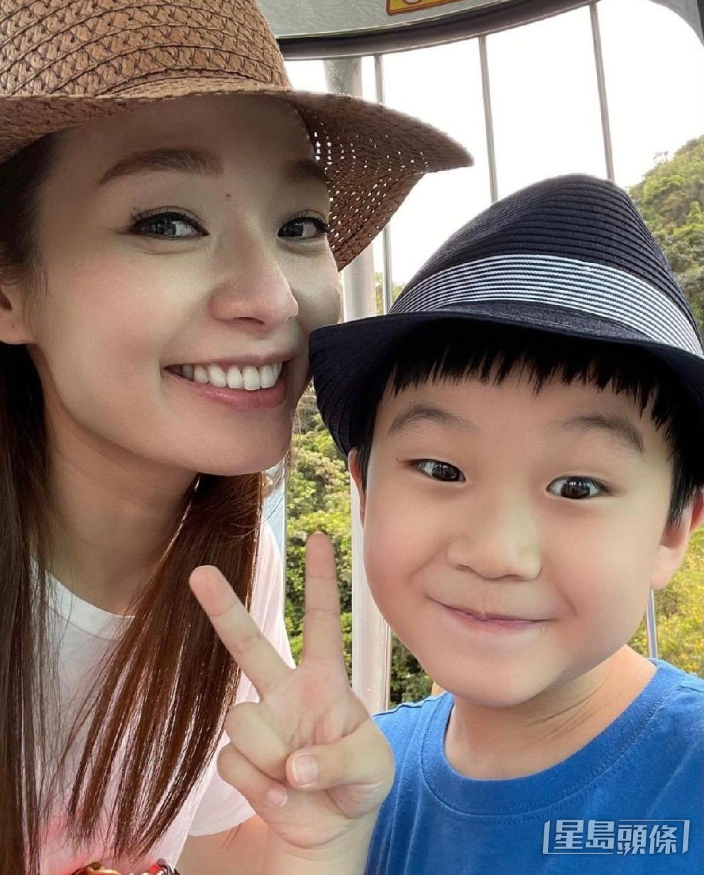 呂慧儀獨力湊大兒子。