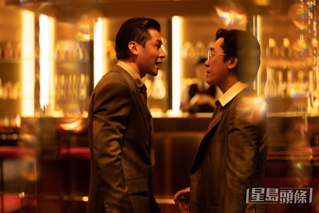 梁朝偉（右）身為兩屆「亞洲電影大獎」影帝，這次憑《金手指》再度爭影帝。