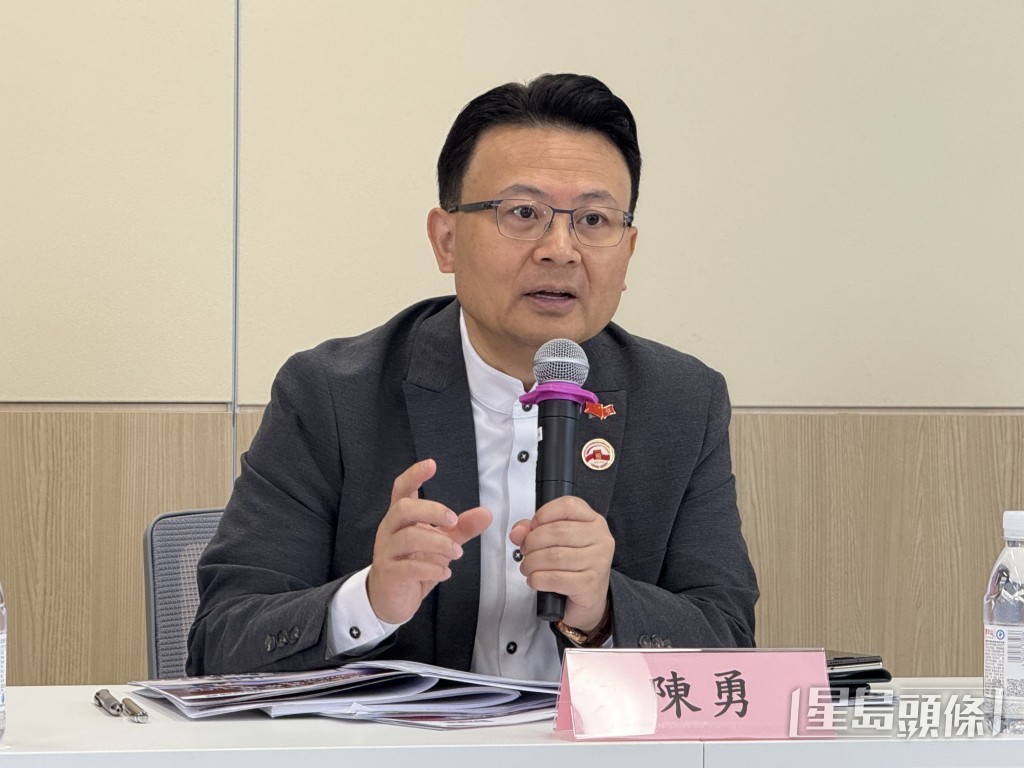港區全國人大代表召集人、民建聯立法會議員陳勇。