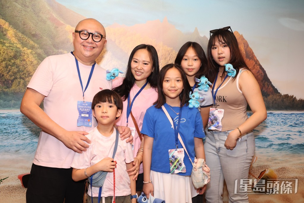 阿Bob有幸福家庭。