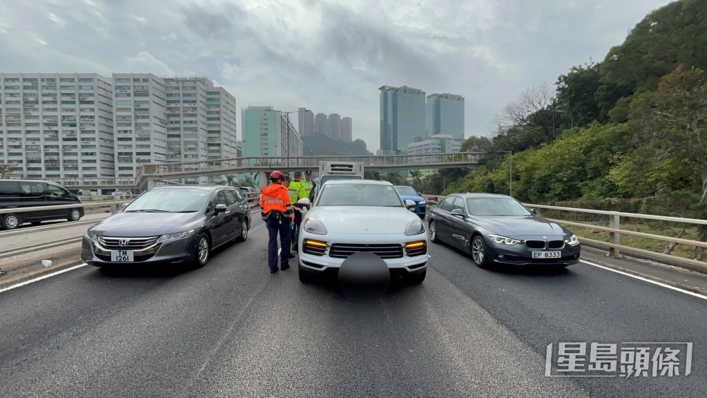 警員到場調查。林思明攝