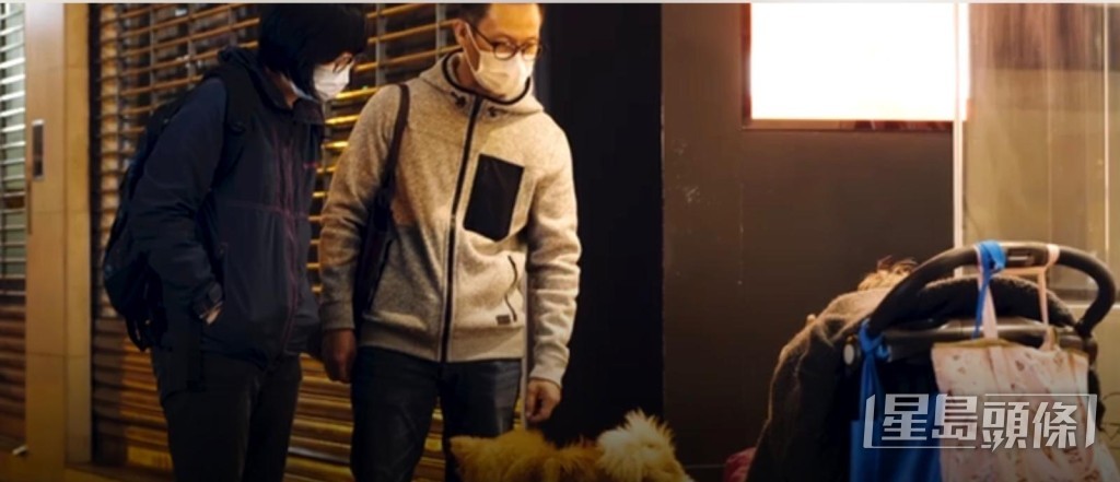  吴家荣多次探望街友，萌生办社企、提供舒适共住房屋的念头。 受访者提供