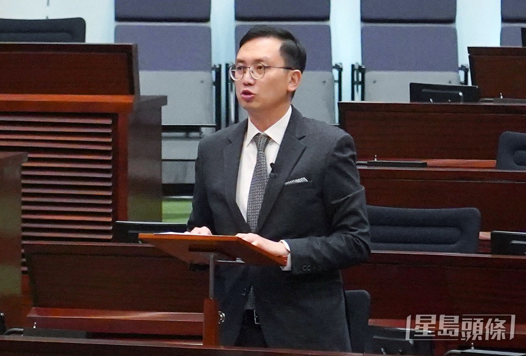 自由黨李鎮強。 自由黨李鎮強。