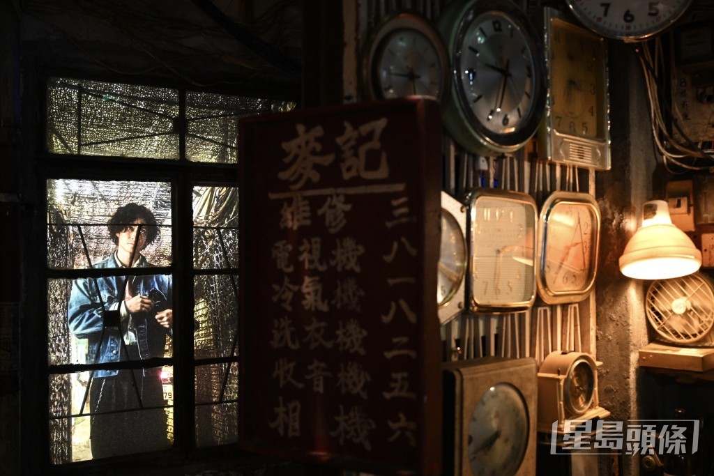 展覽重構多個《九龍城寨之圍城》經典場景。蘇正謙攝 展覽重構多個《九龍城寨之圍城》經典場景。蘇正謙攝