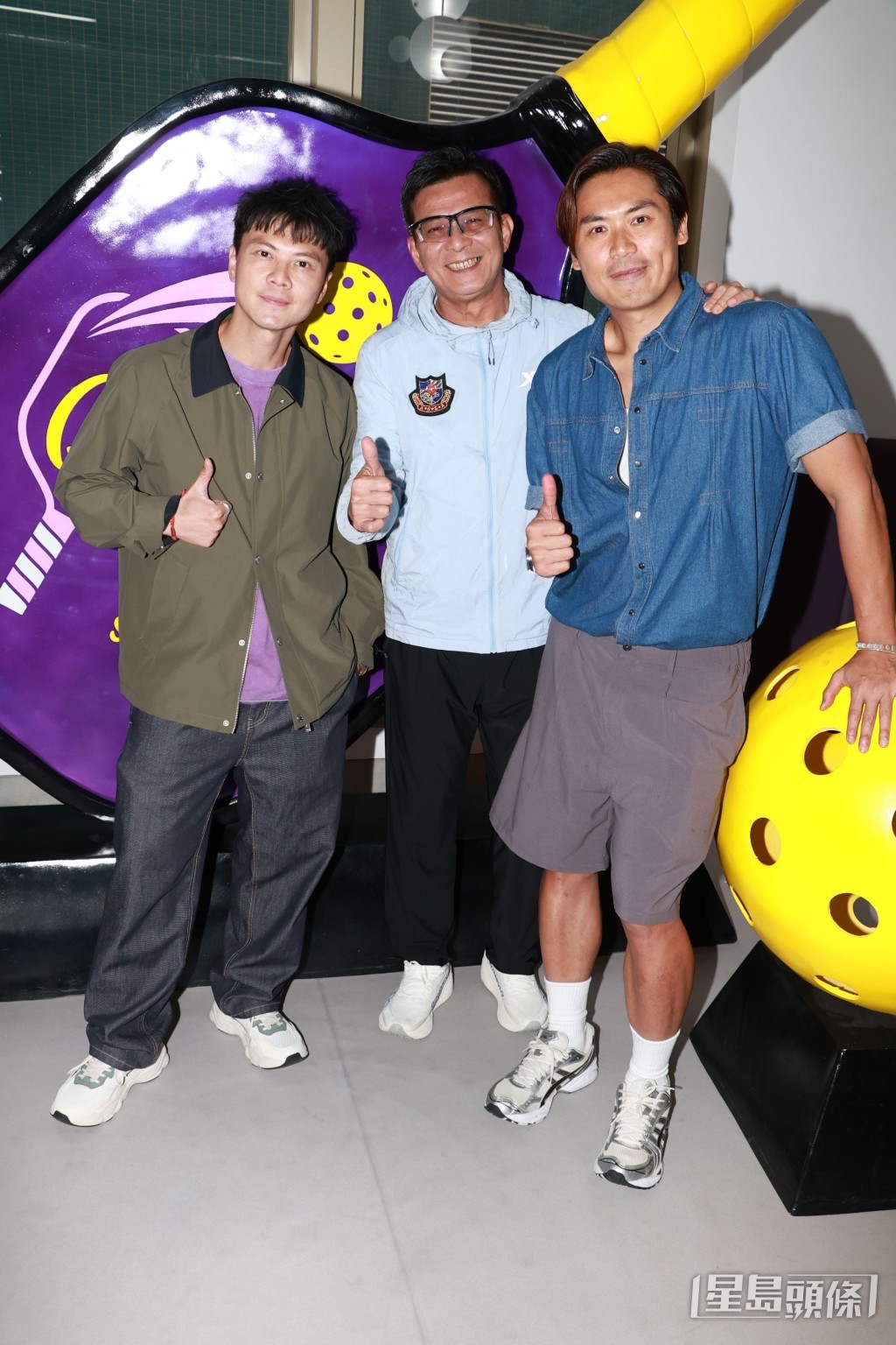 莫家淦和潘梓峰投資開匹克球場獲黃日華撐場。