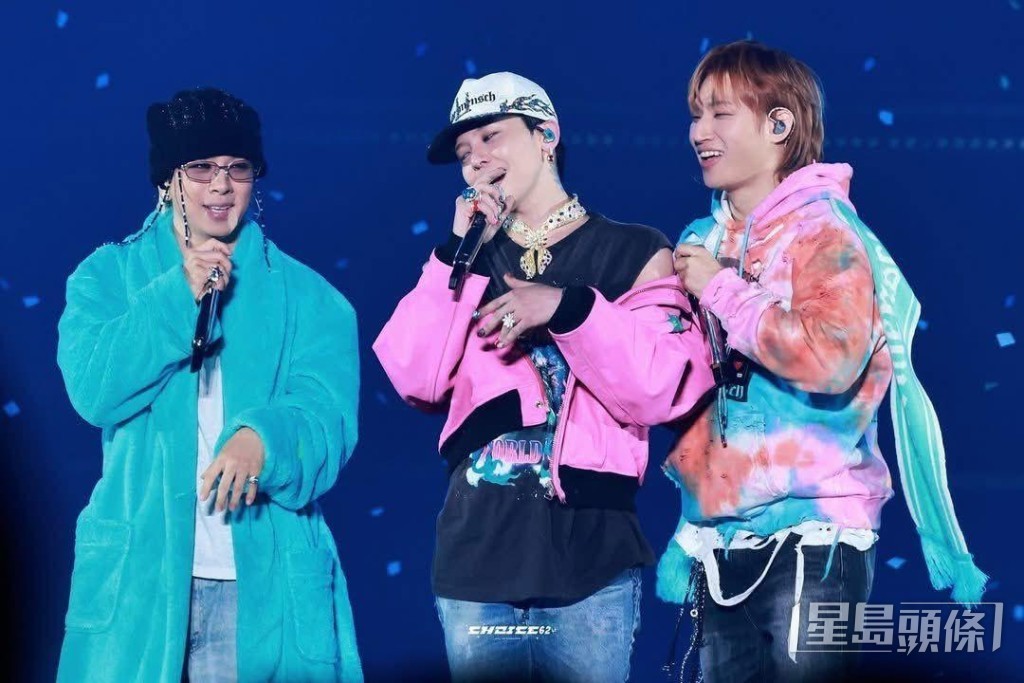 昨日的GD首爾Encore巡唱尾場，BIGBANG再次合體。