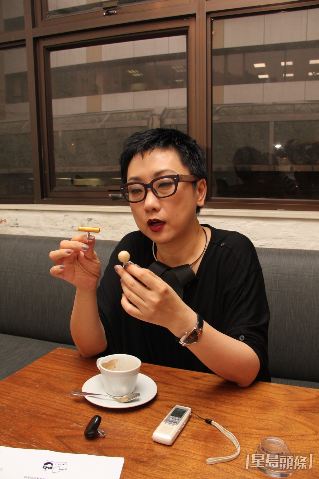 劉天蘭外貌十年如一日。