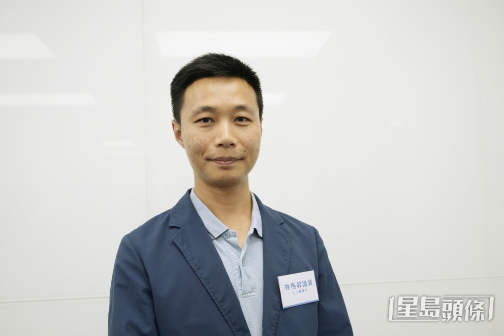 勞聯立法會議員林振昇。資料圖片 勞聯立法會議員林振昇。資料圖片