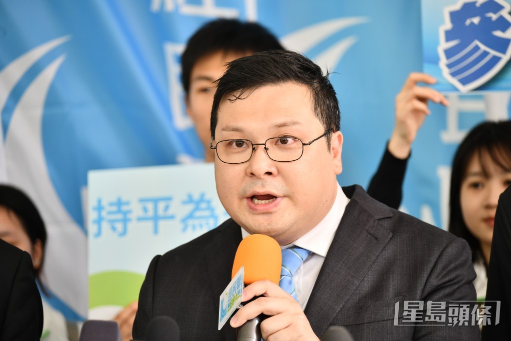 經民聯趙式浩。 經民聯趙式浩。