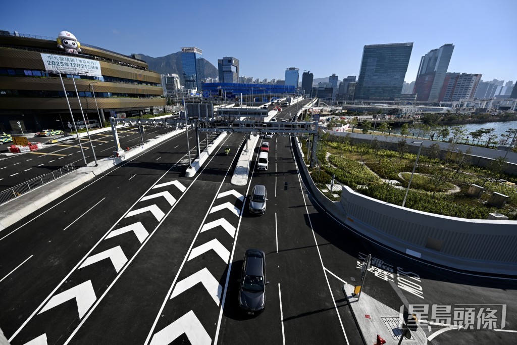 中九龍繞道（油麻地段）今日正式通車。
