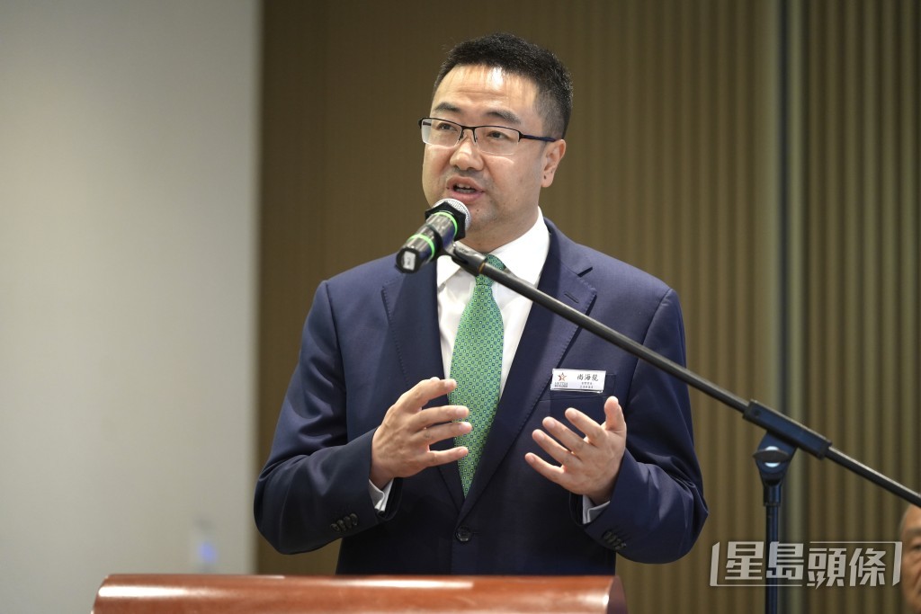 立法會議員、協會創會會長尚海龍。劉駿軒攝