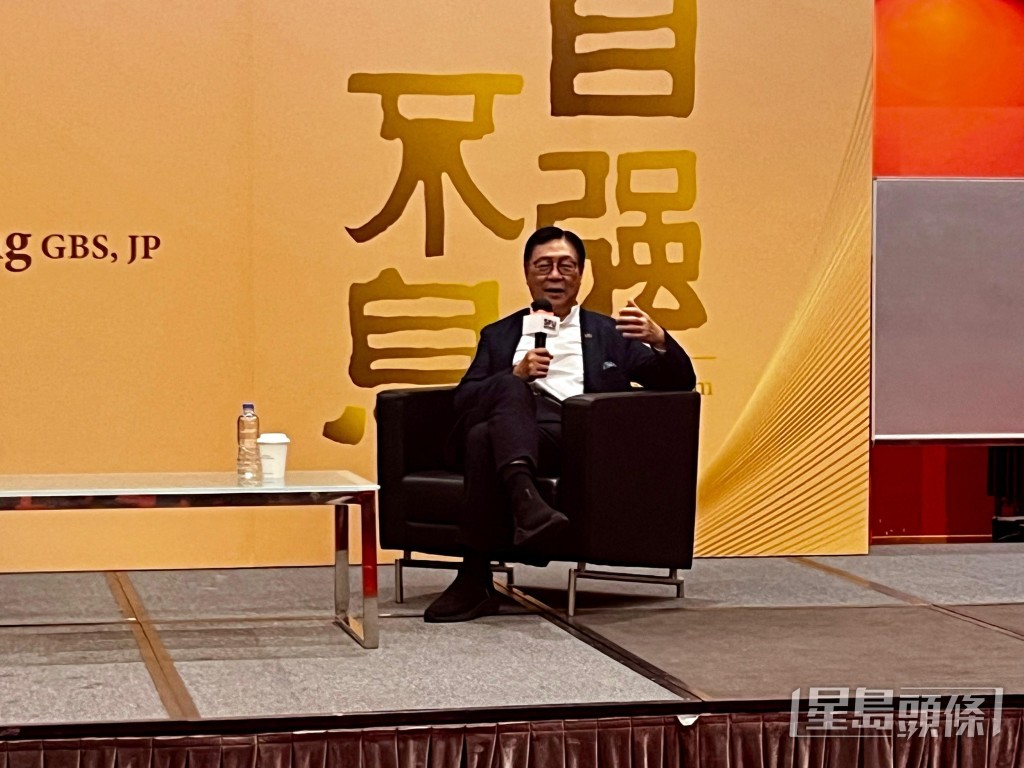 香港貿易發展局主席馬時亨。 香港貿易發展局主席馬時亨。