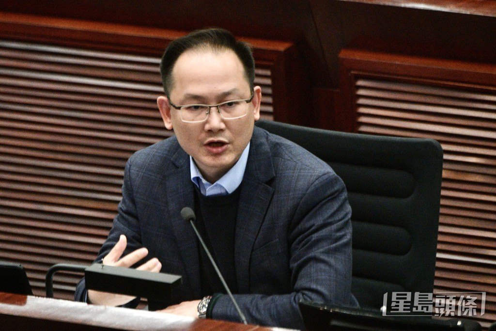 民建聯陳學鋒。資料圖片